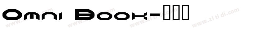 Omni Book字体转换